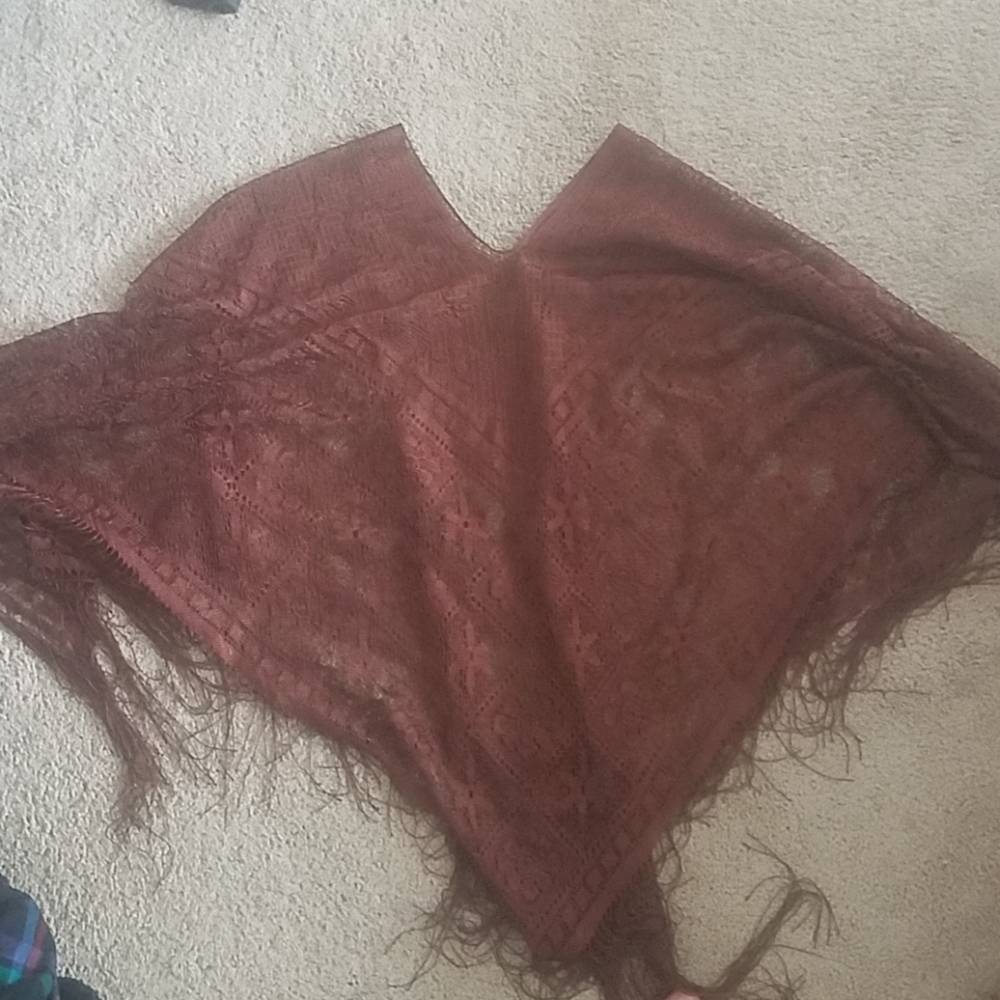 Brown shawl